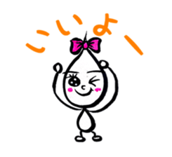 Kawaii Drop-chan sticker #4342436