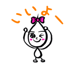 Kawaii Drop-chan sticker #4342436