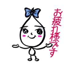 Kawaii Drop-chan sticker #4342440