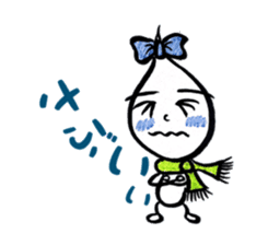 Kawaii Drop-chan sticker #4342443