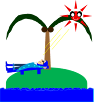 Carefree living sticker #4342463