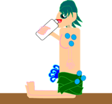 Carefree living sticker #4342474