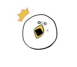 Dove of radish legs sticker #4342866