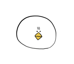 Dove of radish legs sticker #4342877