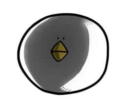 Dove of radish legs sticker #4342885