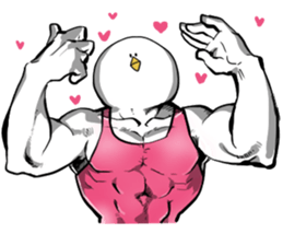 Dove of radish legs sticker #4342889