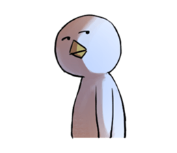 Dove of radish legs sticker #4342892