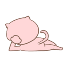 Shameless Cat sticker #4343596