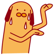 Gesture Dog sticker #4344185