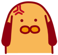 Gesture Dog sticker #4344199