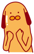 Gesture Dog sticker #4344208
