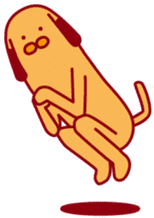 Gesture Dog sticker #4344213