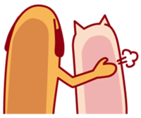 Gesture Dog sticker #4344214