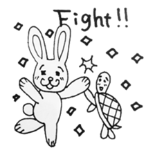 Good friend The Tortoise and the Hare sticker #4344556