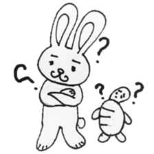 Good friend The Tortoise and the Hare sticker #4344569