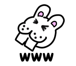 Leeway Rabbit sticker #4344845