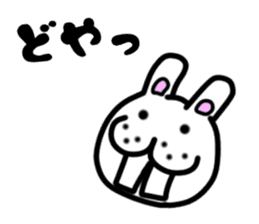 Leeway Rabbit sticker #4344847