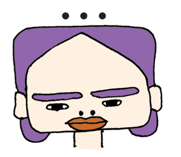 The various face sticker #4344944