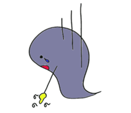 Ghost-chan us sticker #4345095