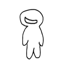 Smiley human sticker #4345136