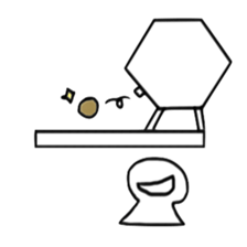 Smiley human sticker #4345138