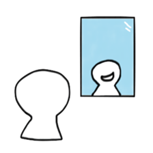 Smiley human sticker #4345145