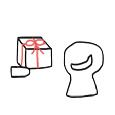 Smiley human sticker #4345146