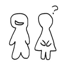 Smiley human sticker #4345153