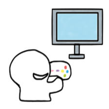 Smiley human sticker #4345160