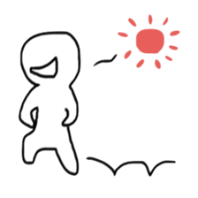 Smiley human sticker #4345163