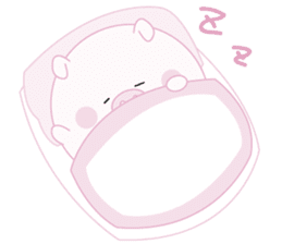 Lovely manmaru pig sticker #4345219