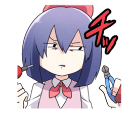 Iori-chan (Comedy office lady) sticker #4345982