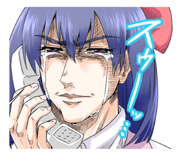 Iori-chan (Comedy office lady) sticker #4345985