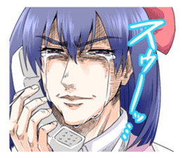 Iori-chan (Comedy office lady) sticker #4345985