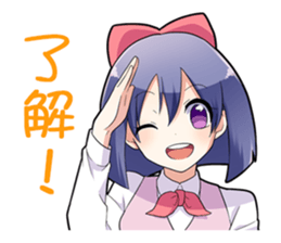 Iori-chan (Comedy office lady) sticker #4345994