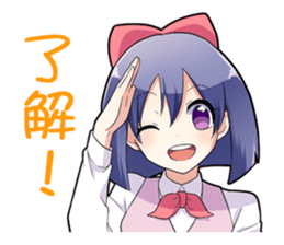 Iori-chan (Comedy office lady) sticker #4345994