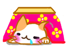 Nyanko's lazy life sticker #4346185