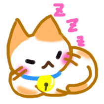 Nyanko's lazy life sticker #4346189