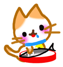 Nyanko's lazy life sticker #4346204