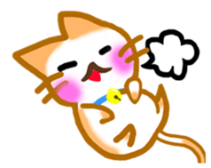 Nyanko's lazy life sticker #4346205