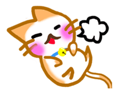 Nyanko's lazy life sticker #4346205