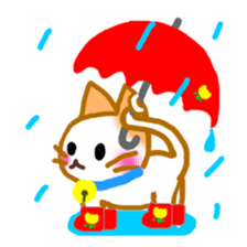 Nyanko's lazy life sticker #4346209