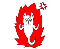 sour cat sticker #4346463
