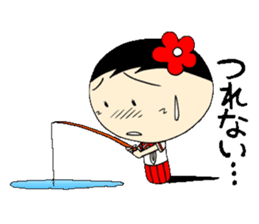 Everyday schoolgirl 2with Koke-ko sticker #4346550