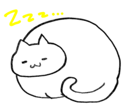 The round, cute animal sticker #4347099