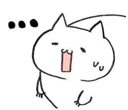 The round, cute animal sticker #4347100