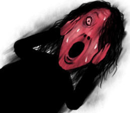 Fear! Noroko's Sticker sticker #4347430