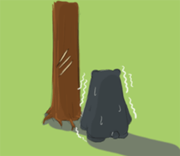 Neighboring Bear sticker #4347792