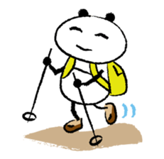 Papanda's Hiking sticker #4348142