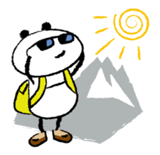 Papanda's Hiking sticker #4348156